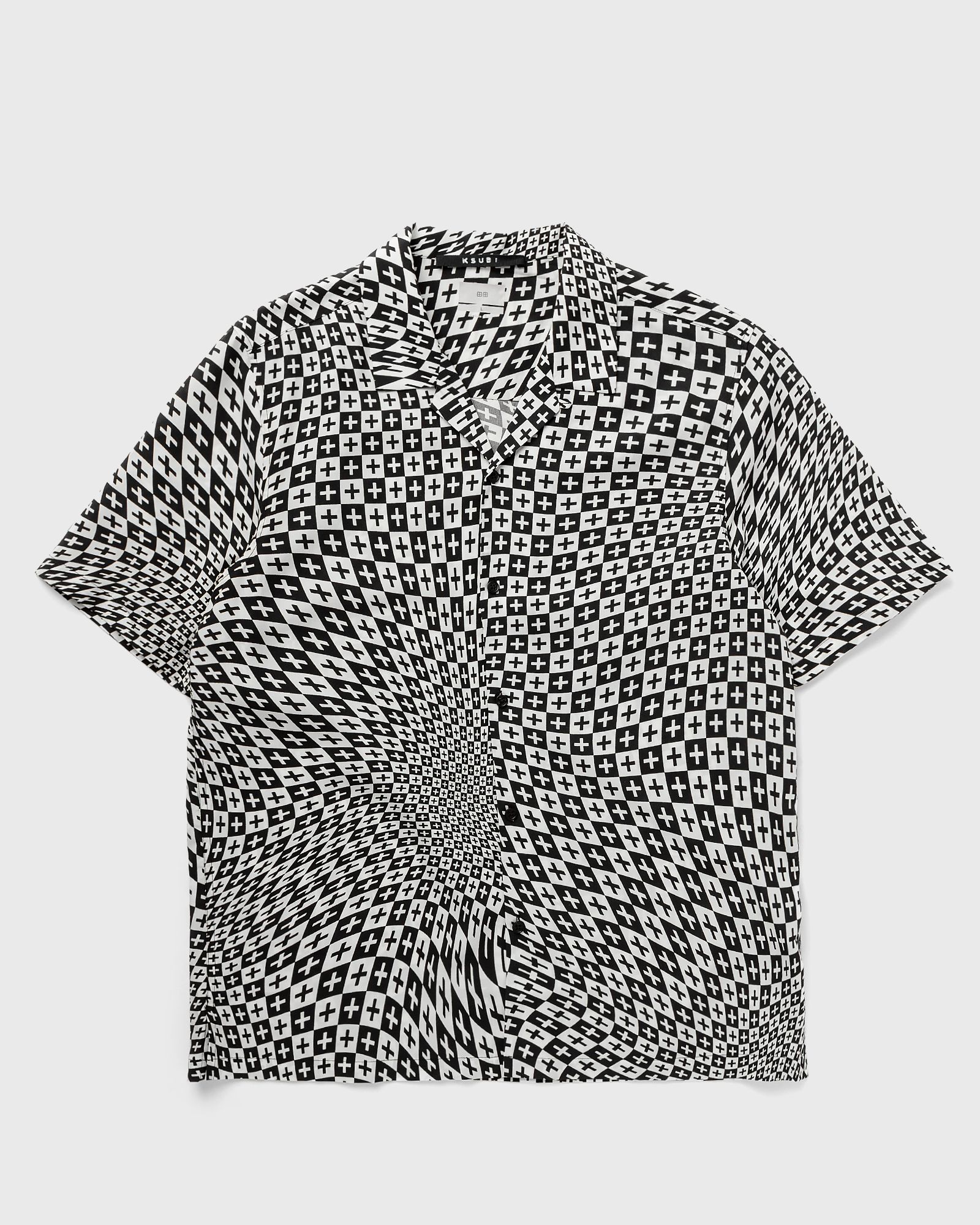CHECK OUT RESORT SS SHIRT BLACK