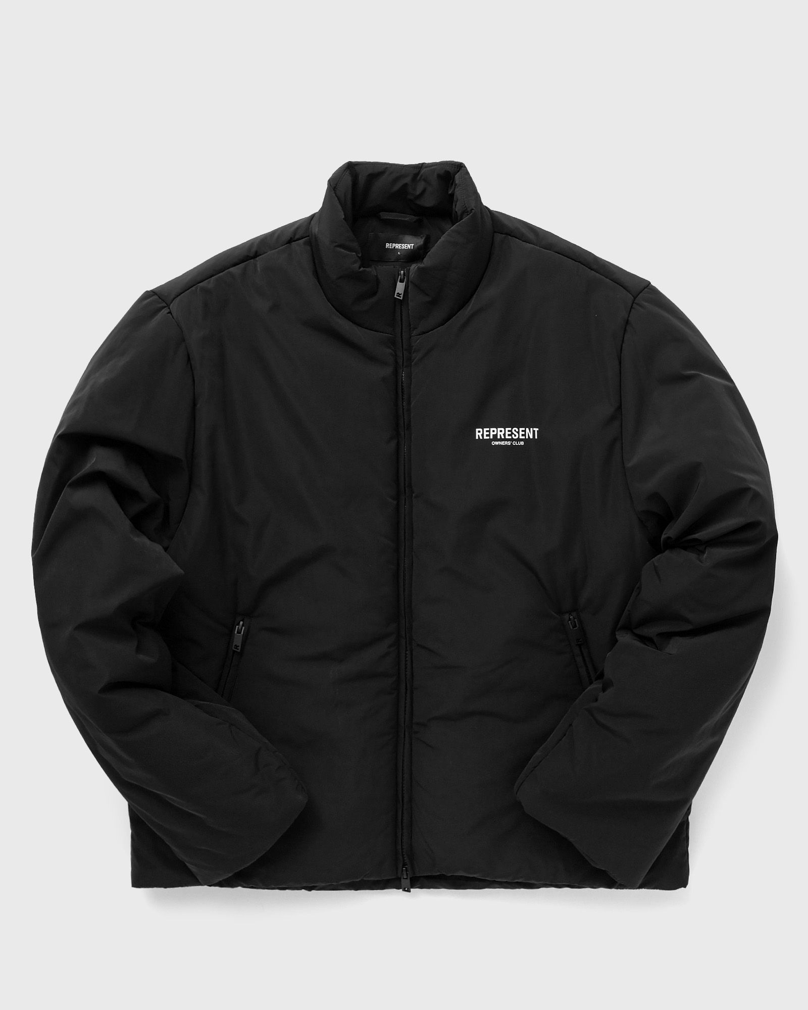 Represent - owners club wadded jacket men down & puffer jackets|windbreaker black in größe:xxl