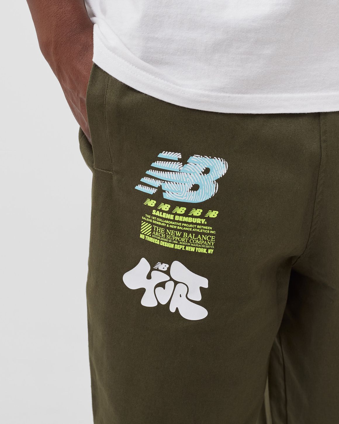 New balance x salehe bembury パンツ Mサイズ New Balance New Balance x Salehe Bembury Yurt PANT Green