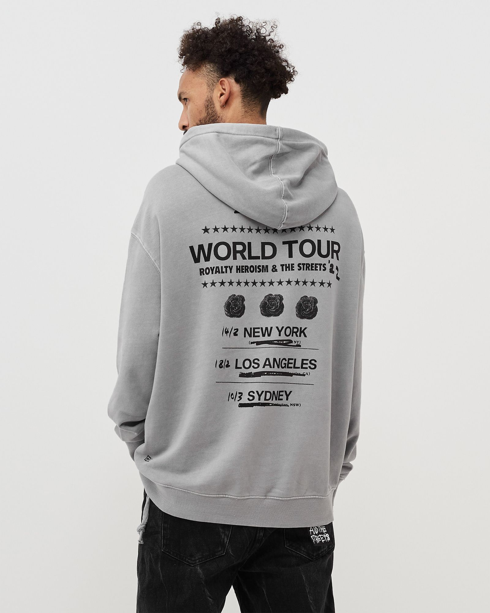 paste up biggie hoodie moon