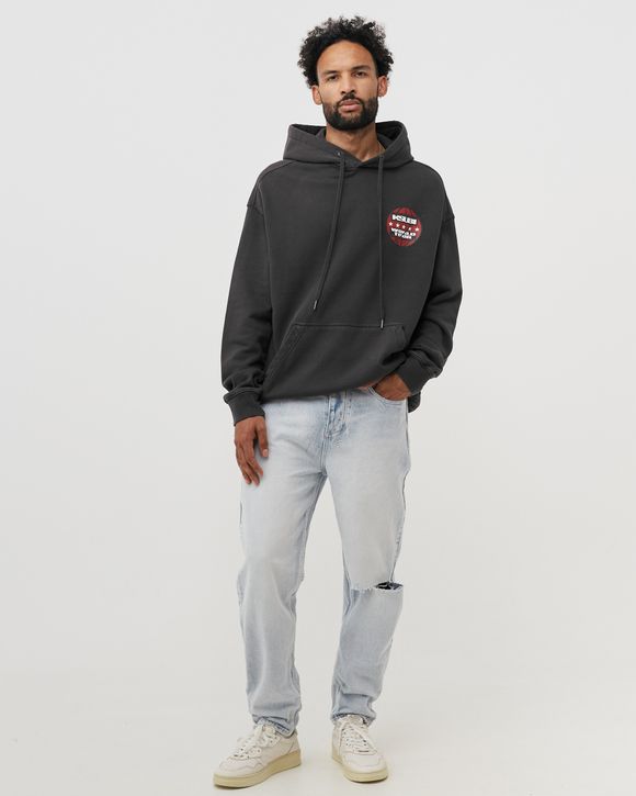 tour biggie hoodie faded black