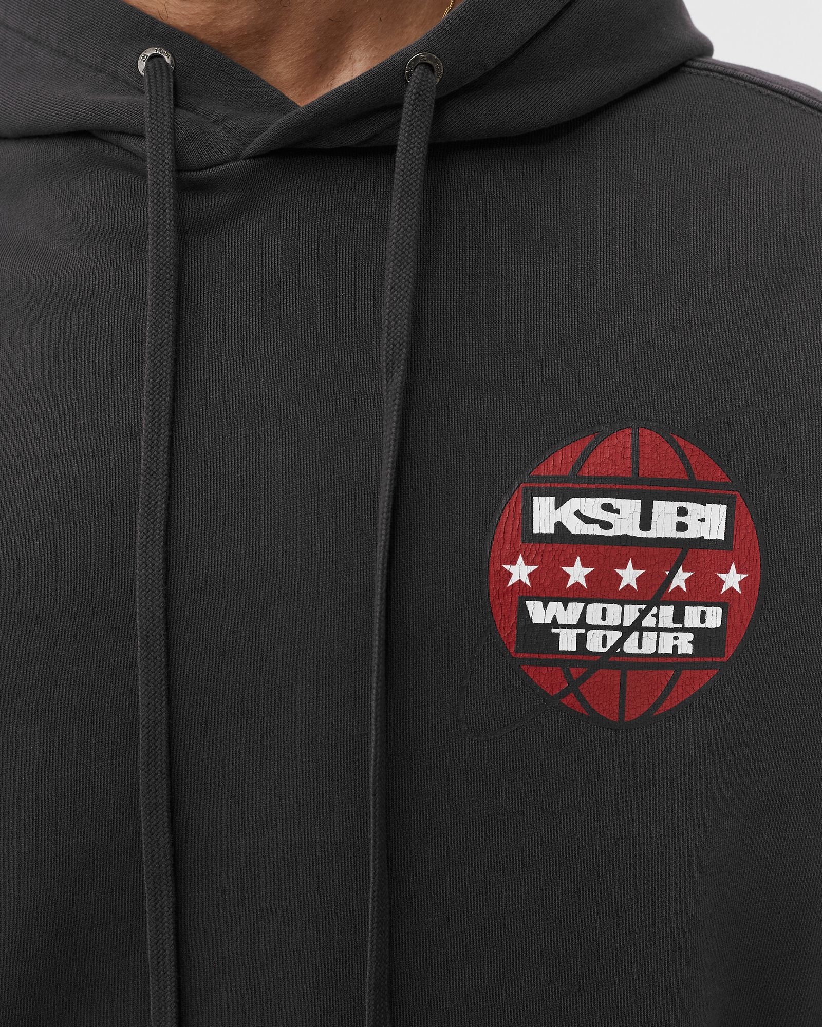 tour biggie hoodie faded black