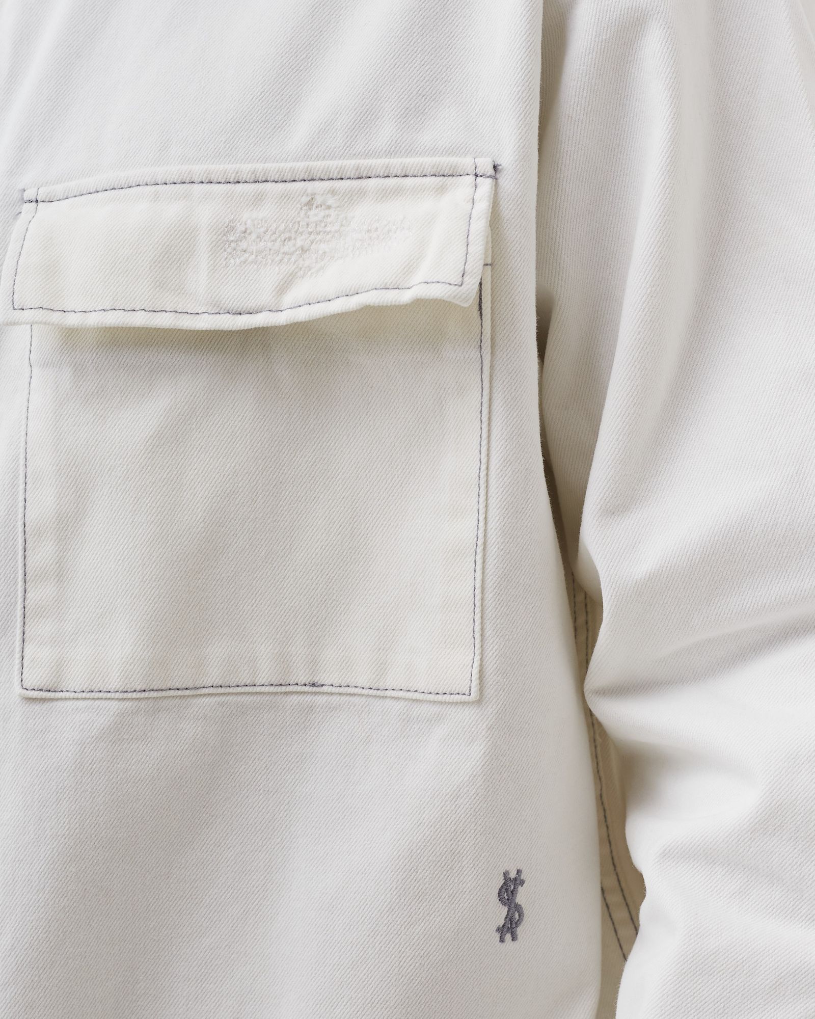 snakebite shirt ivory