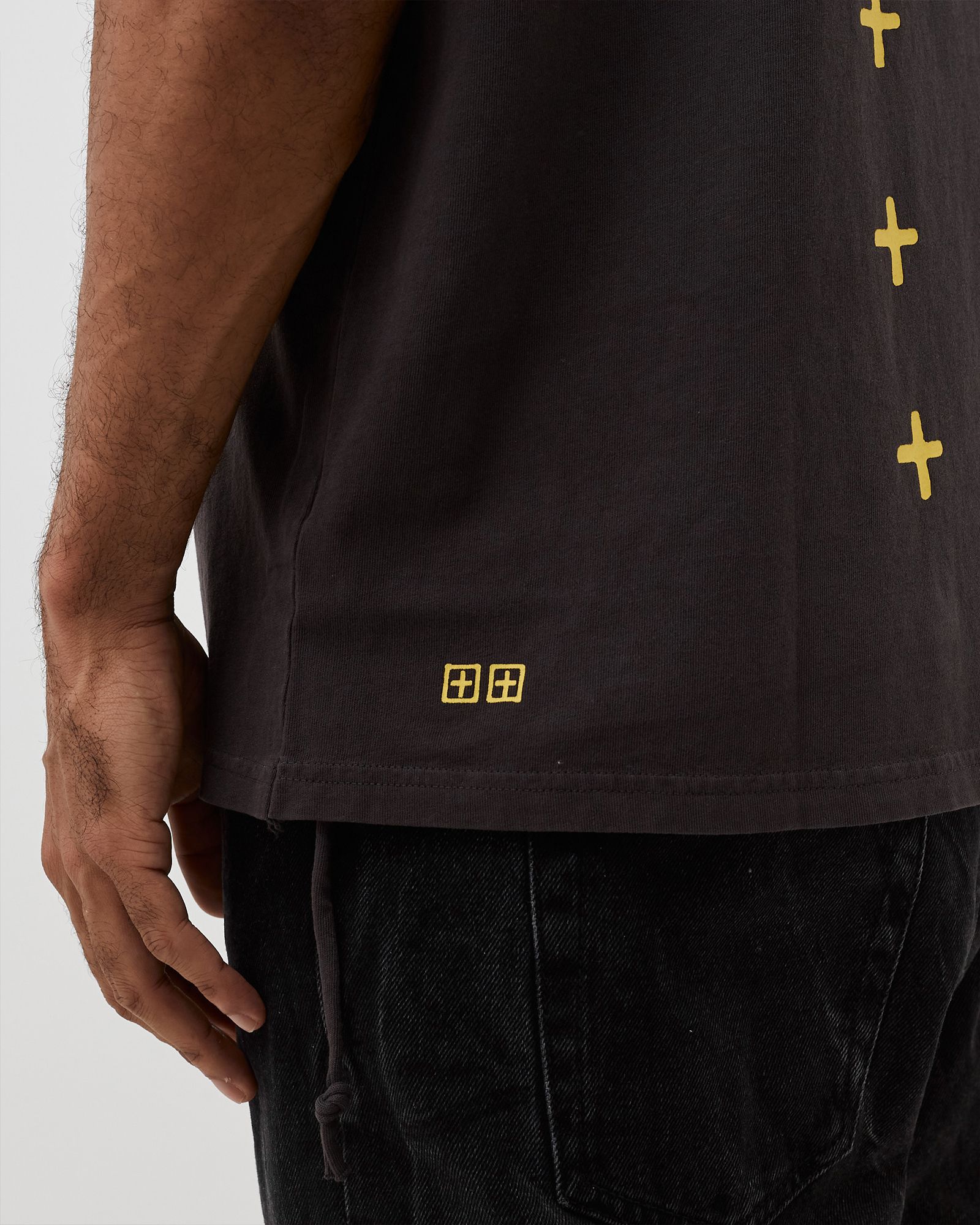 devil kash ss tee faded black