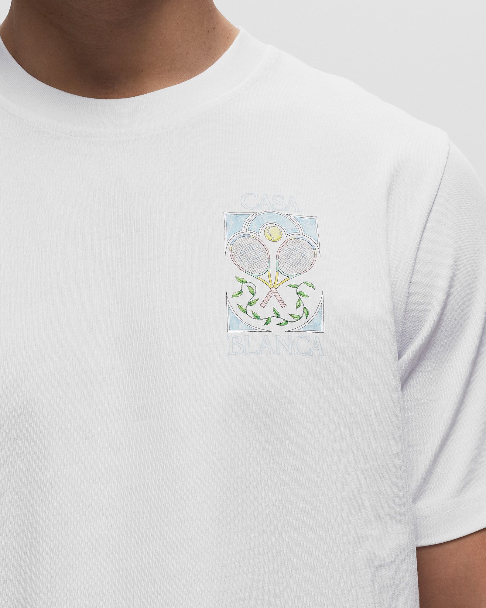 TENNIS PASTELLE PRINTED T-SHIRT