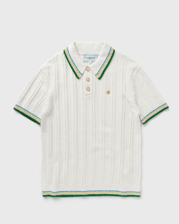 RIB EFFECT BOUCLE POLO