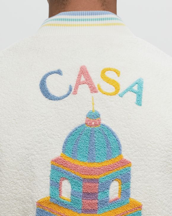MAISON PASTELLE EMBROIDERED BOMBER JACKET
