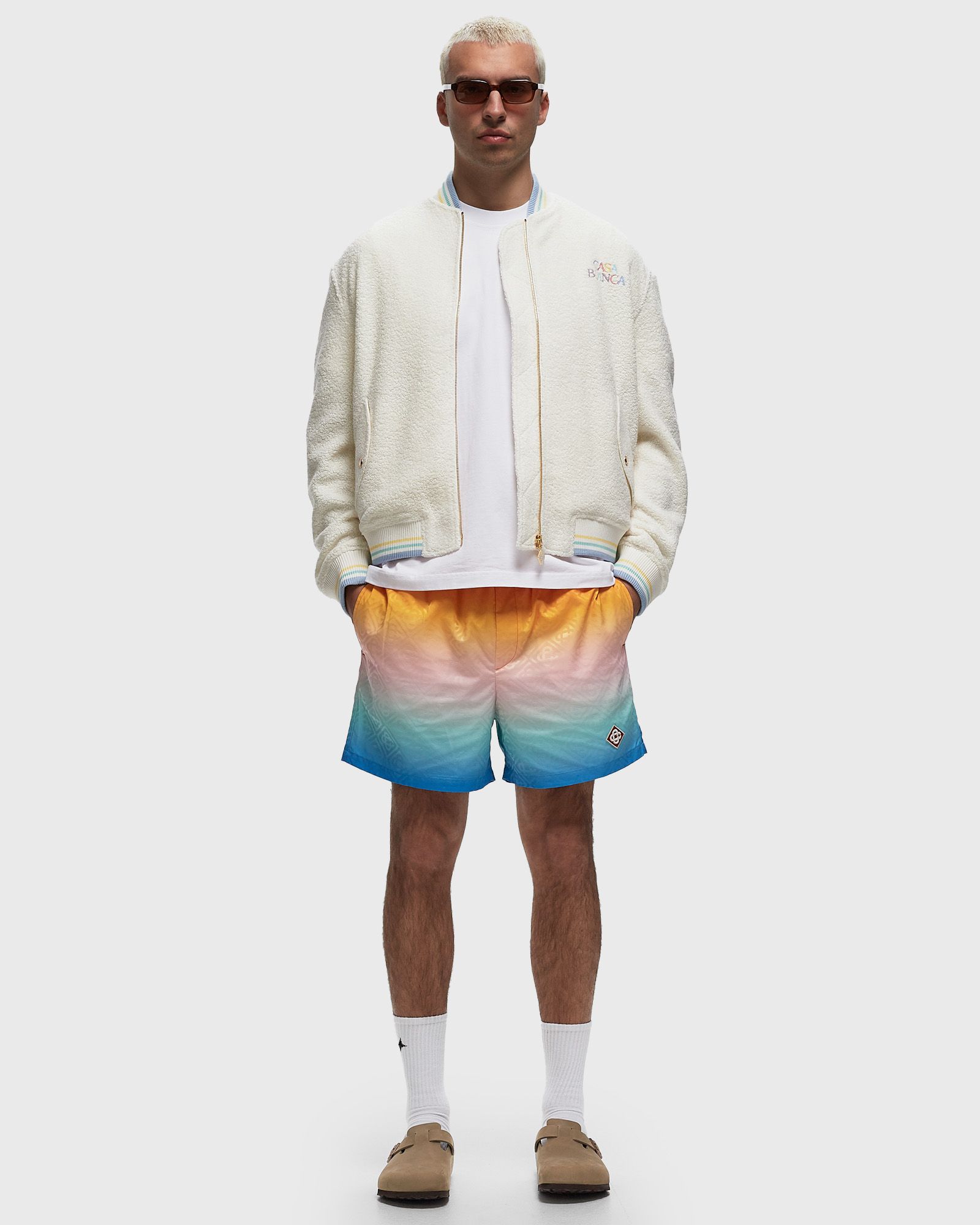 MAISON PASTELLE EMBROIDERED BOMBER JACKET
