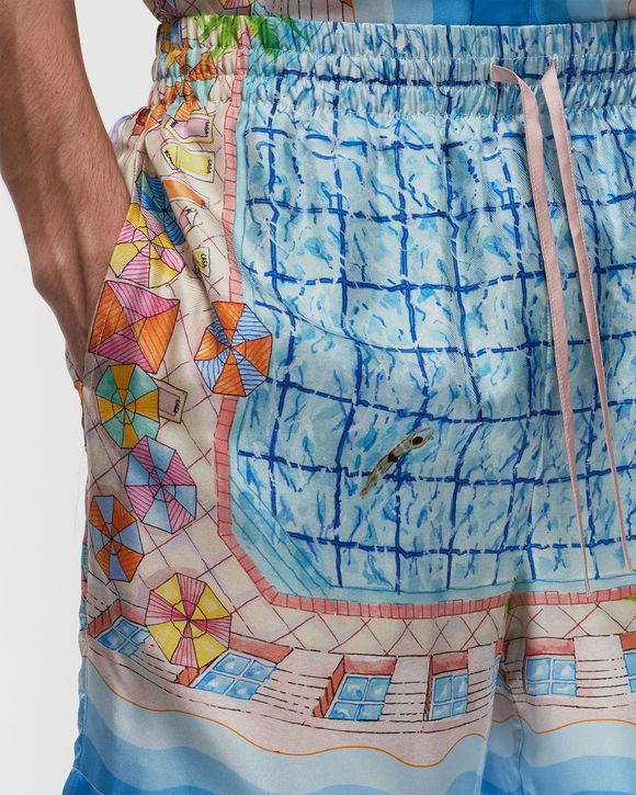 SILK SHORTS WITH DRAWSTRINGS