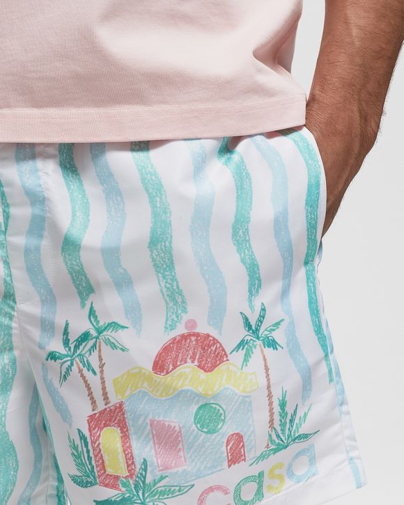 MENS PRINTED SWIM SHORTS