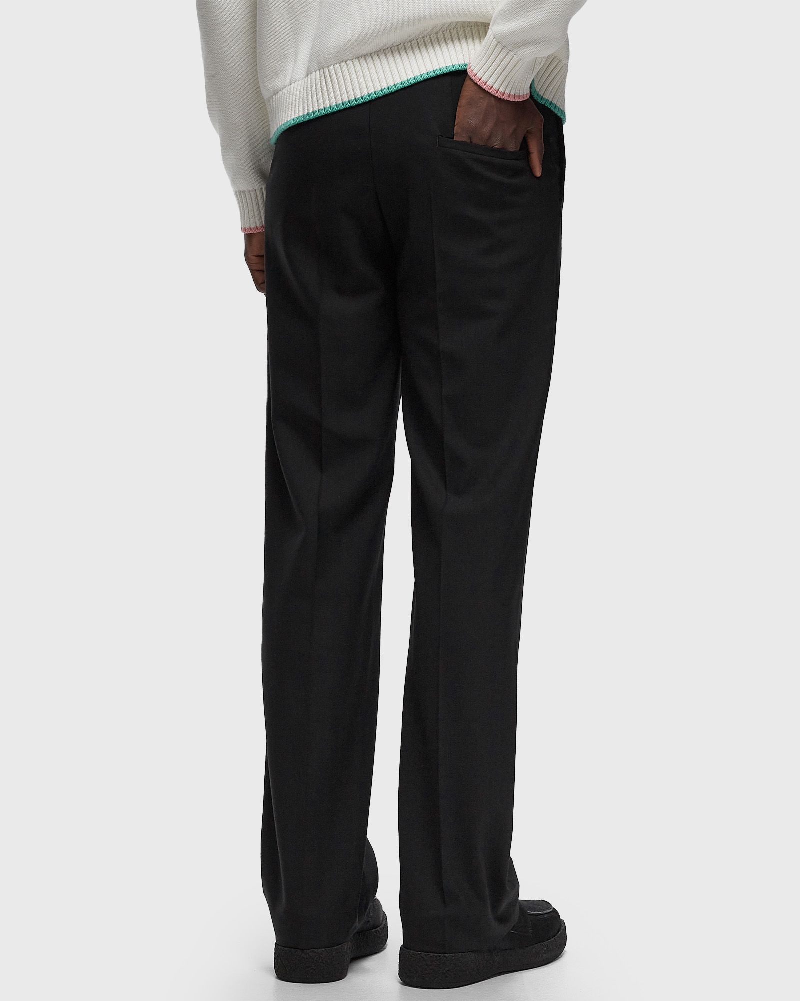 SLIM LEG TROUSERS