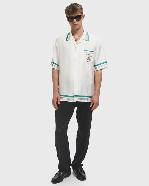 CUBAN COLLAR SHORT SLEEVE SHIRT