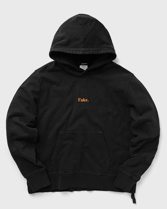 Black supreme hoodie clearance fake