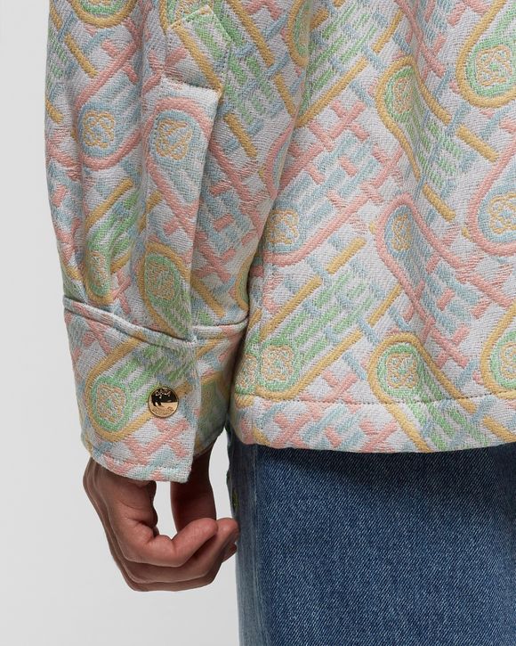 JACQUARD SHIRT JACKET