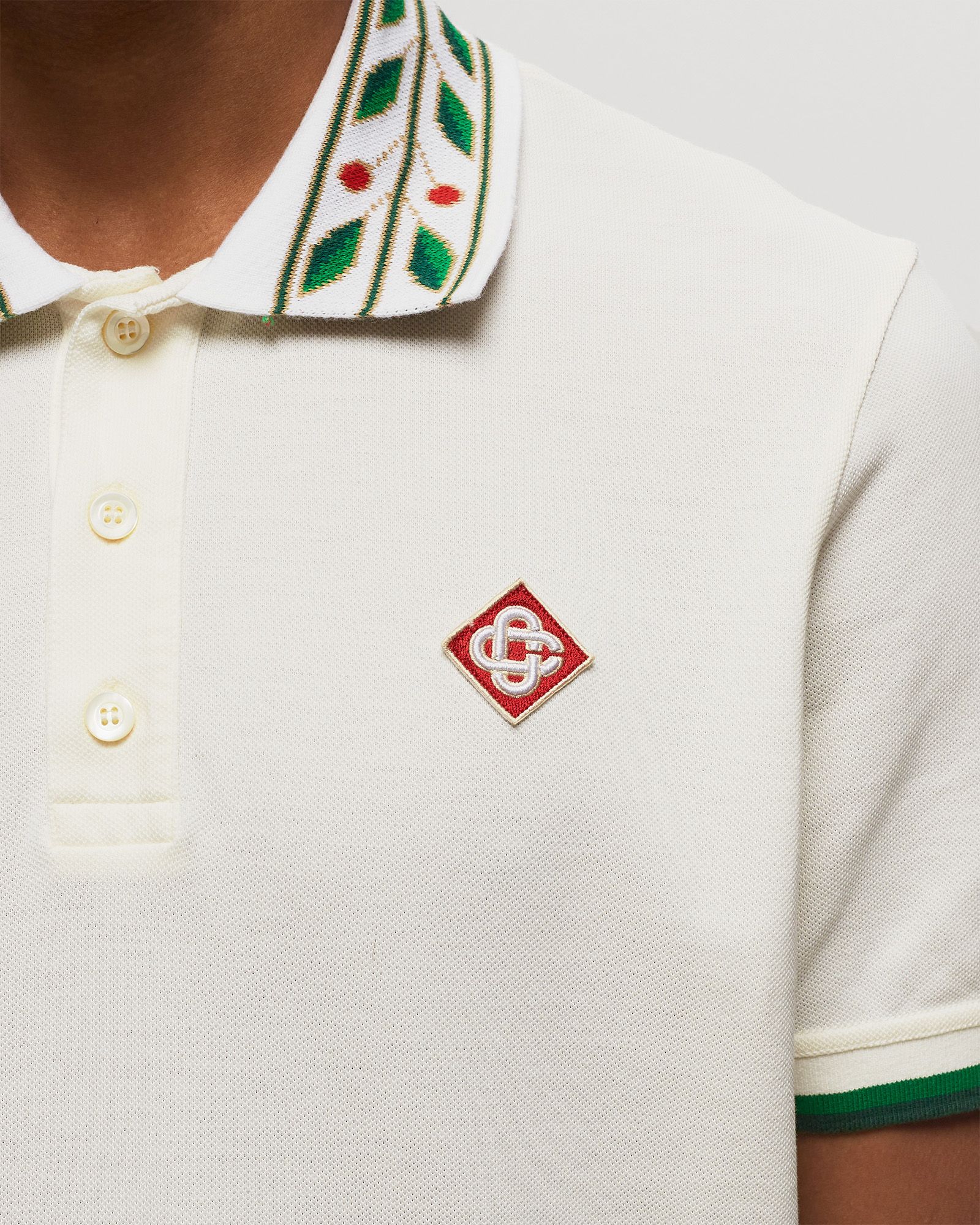 CLASSIC LAUREL PIQUE POLO