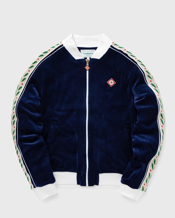 MENS VELOUR LAUREL TRACK JACKET