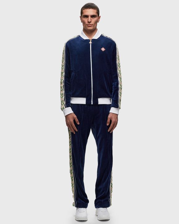 MENS VELOUR LAUREL TRACK JACKET