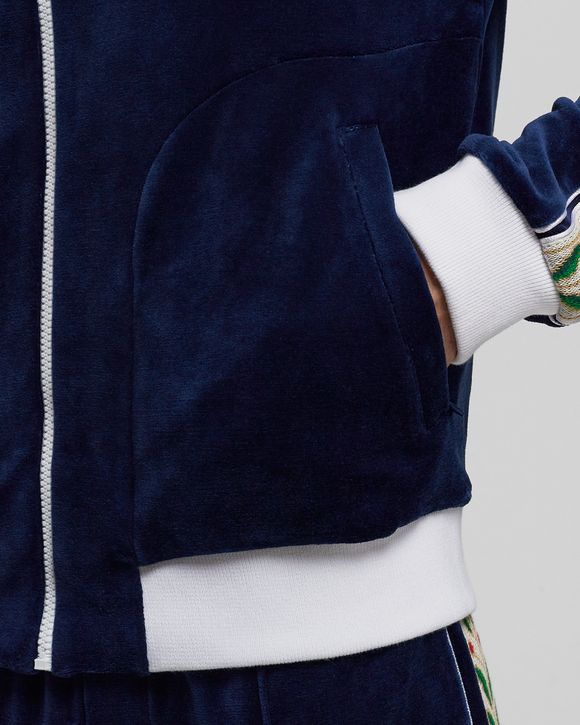 MENS VELOUR LAUREL TRACK JACKET