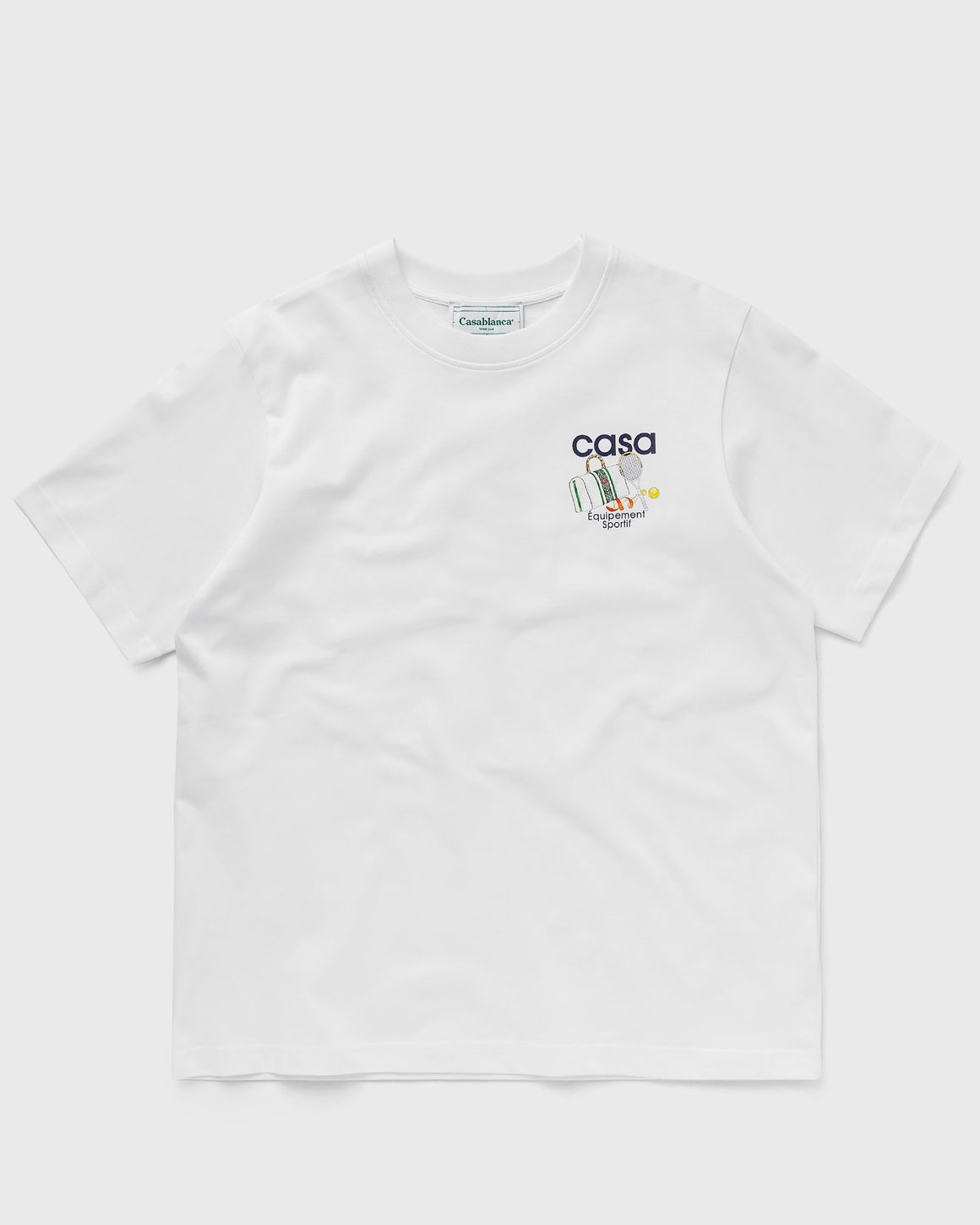 Casablanca MPF25JTS00103 関税送料込 Casablanca CASA WAY MOUNTAIN PRINTED T-SHIRT White | BSTN Store