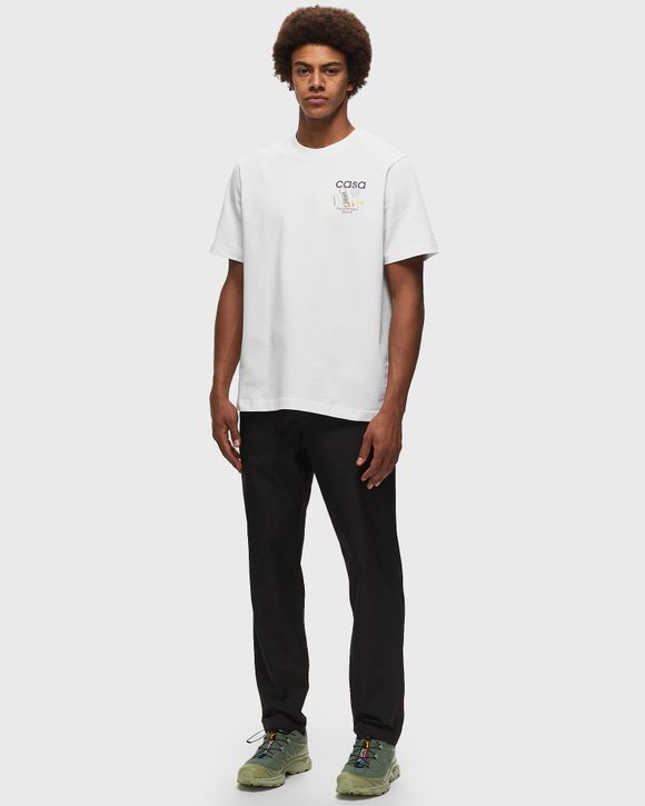 Casablanca MPF25JTS00103 関税送料込 Casablanca CASA WAY MOUNTAIN PRINTED T-SHIRT White | BSTN Store