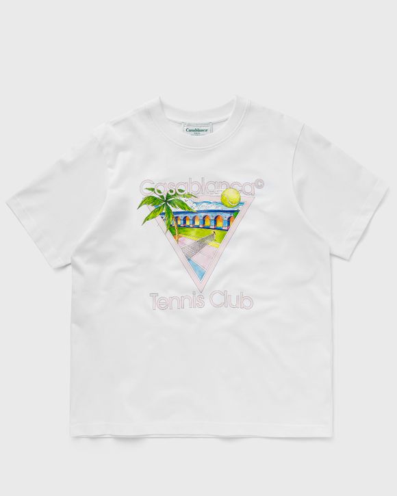 TENNIS CLUB ICON SCREEN PRINTED UNISEX T-SHIRT