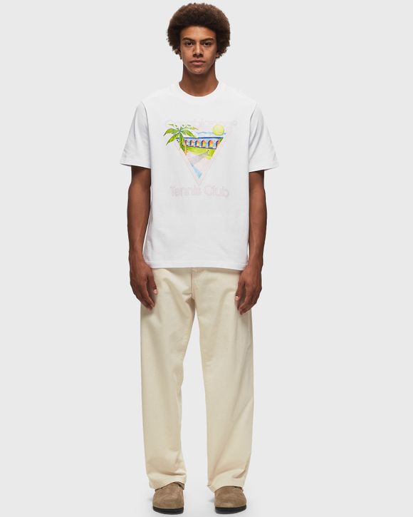 Casablanca｜TOPS (Tennis Club Icon Screen T-Shirt (UMPS Tennis Club Icon T-Shirt | Casablanca Paris