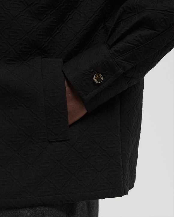 Casablanca JACQUARD SHACKET Black | BSTN Store