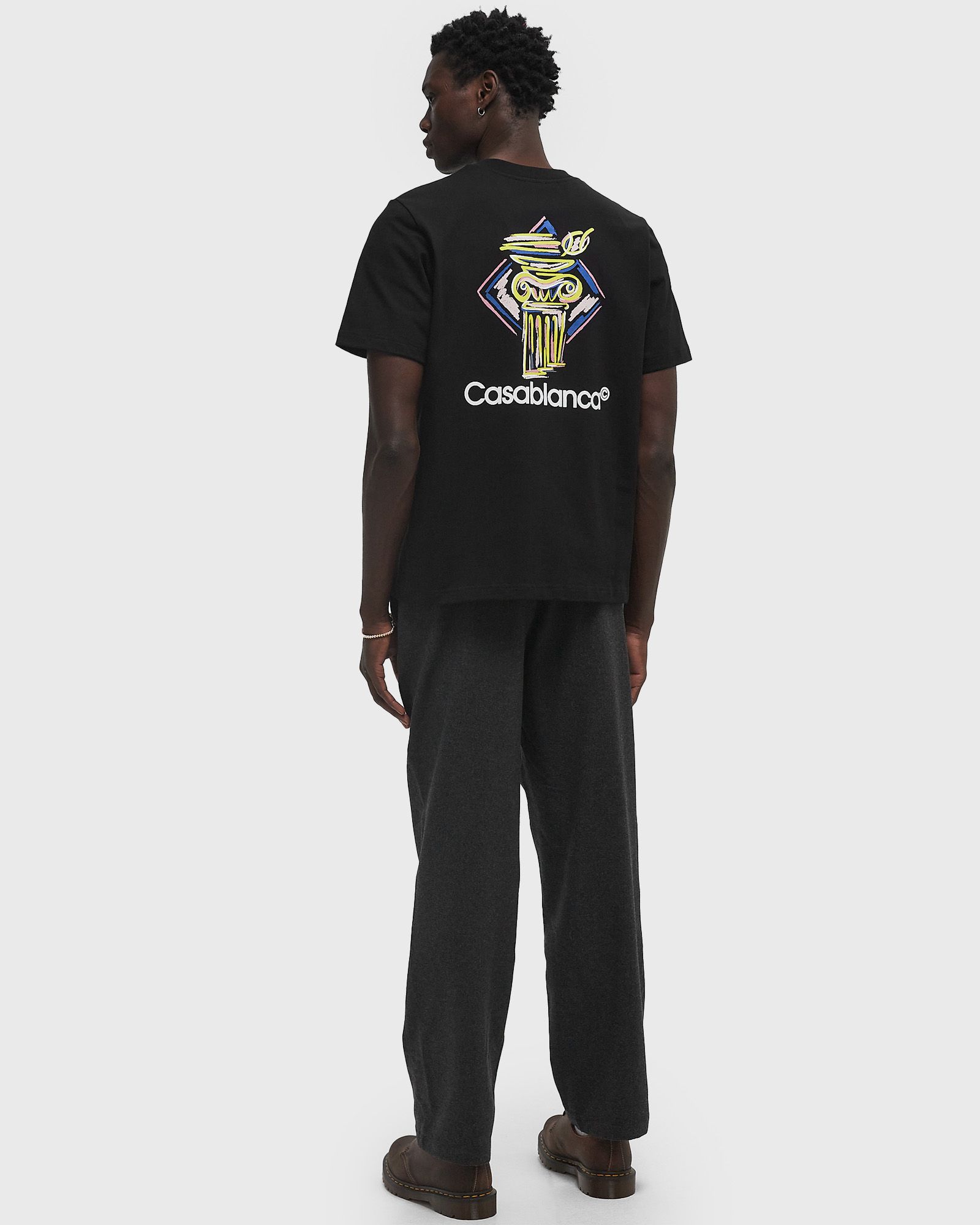 DIAMOND COLUMN PRINTED TEE