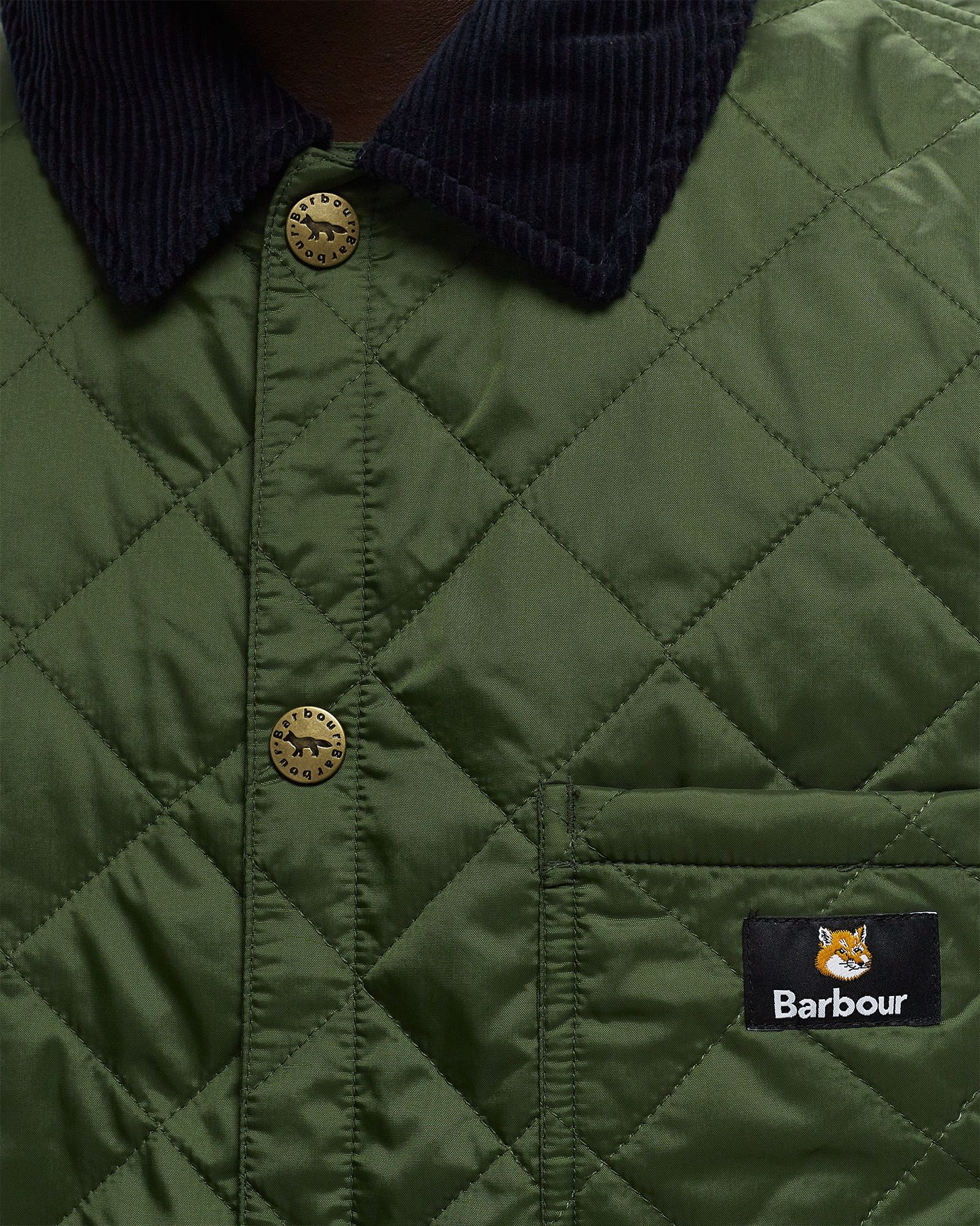 Barbour X Maison Kitsune Kenning Quilt