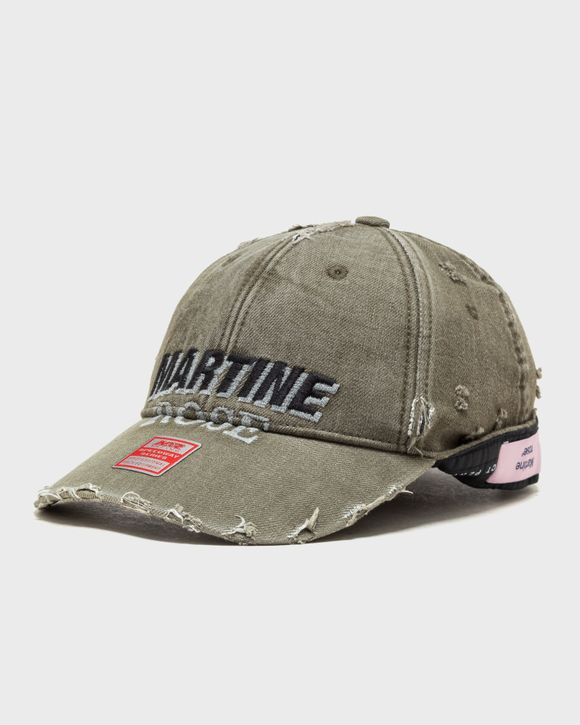 Martine Rose ROLLED BACK CAP Green - GREEN MARTINE