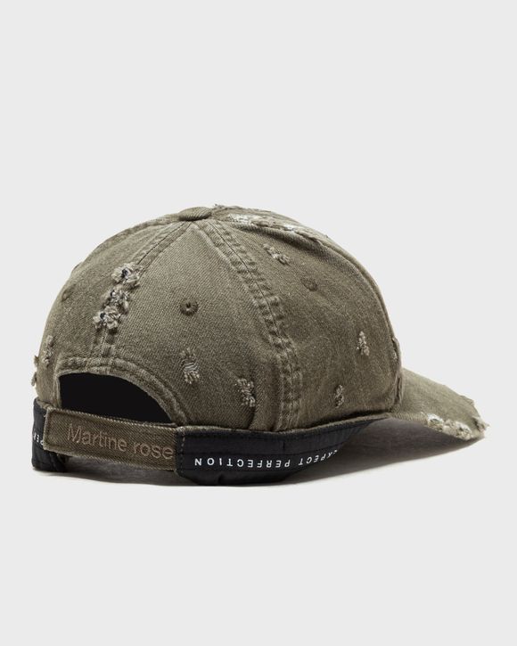 Martine Rose ROLLED BACK CAP Green - GREEN MARTINE