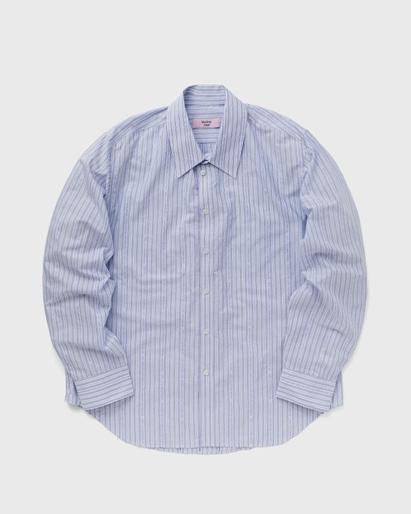 Martine Rose CLASSIC SHIRT Blue - BLUE-WHITE