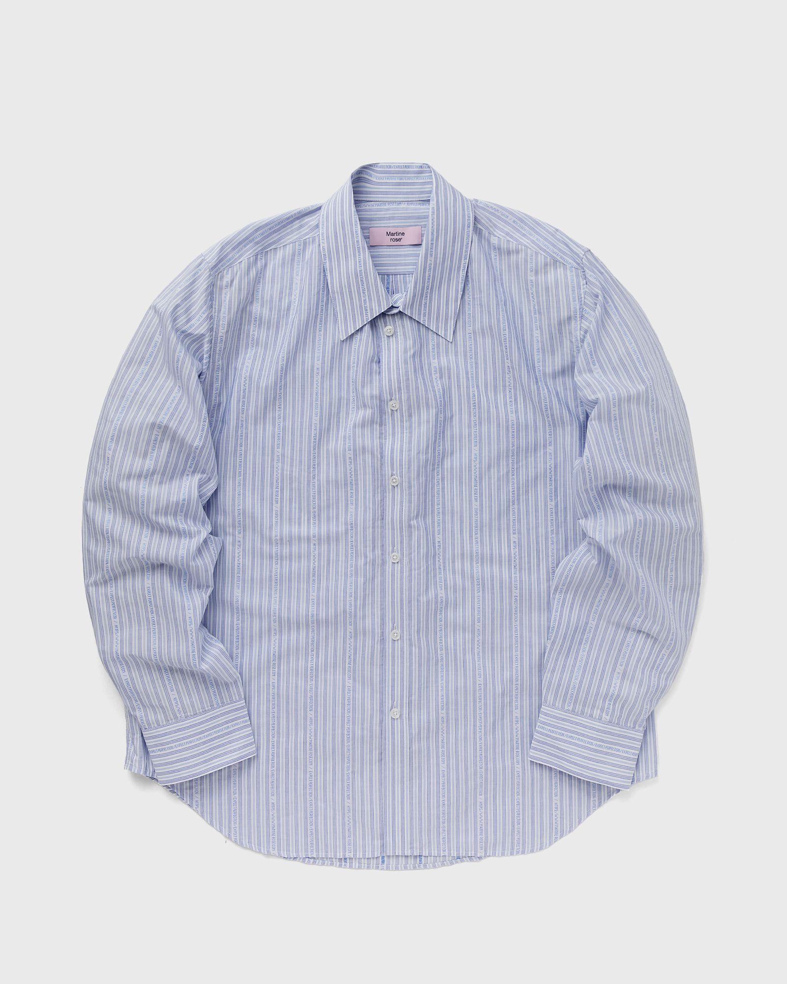 Martine Rose - classic shirt men longsleeves blue in größe:l