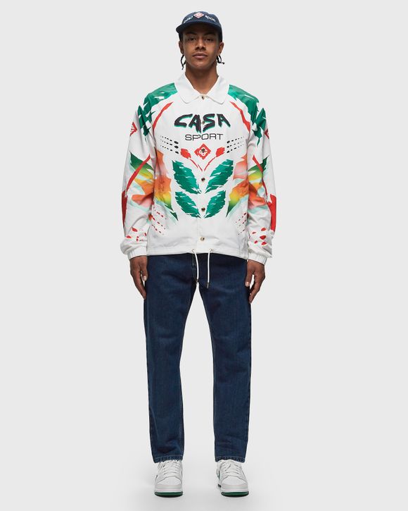 Casablanca MENS PRINTED COACH JACKET Multi