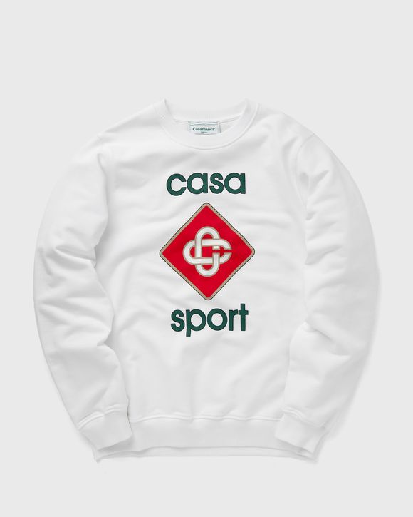 CASA SPORT ICON SCREEN PRINTED SWEATSHIRT