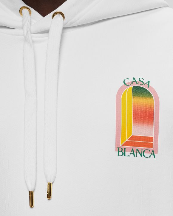 GRADIENT ARCH LOGO HOODIE