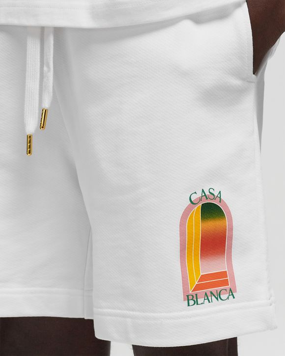 GRADIENT ARCH LOGO SWEATSHORT