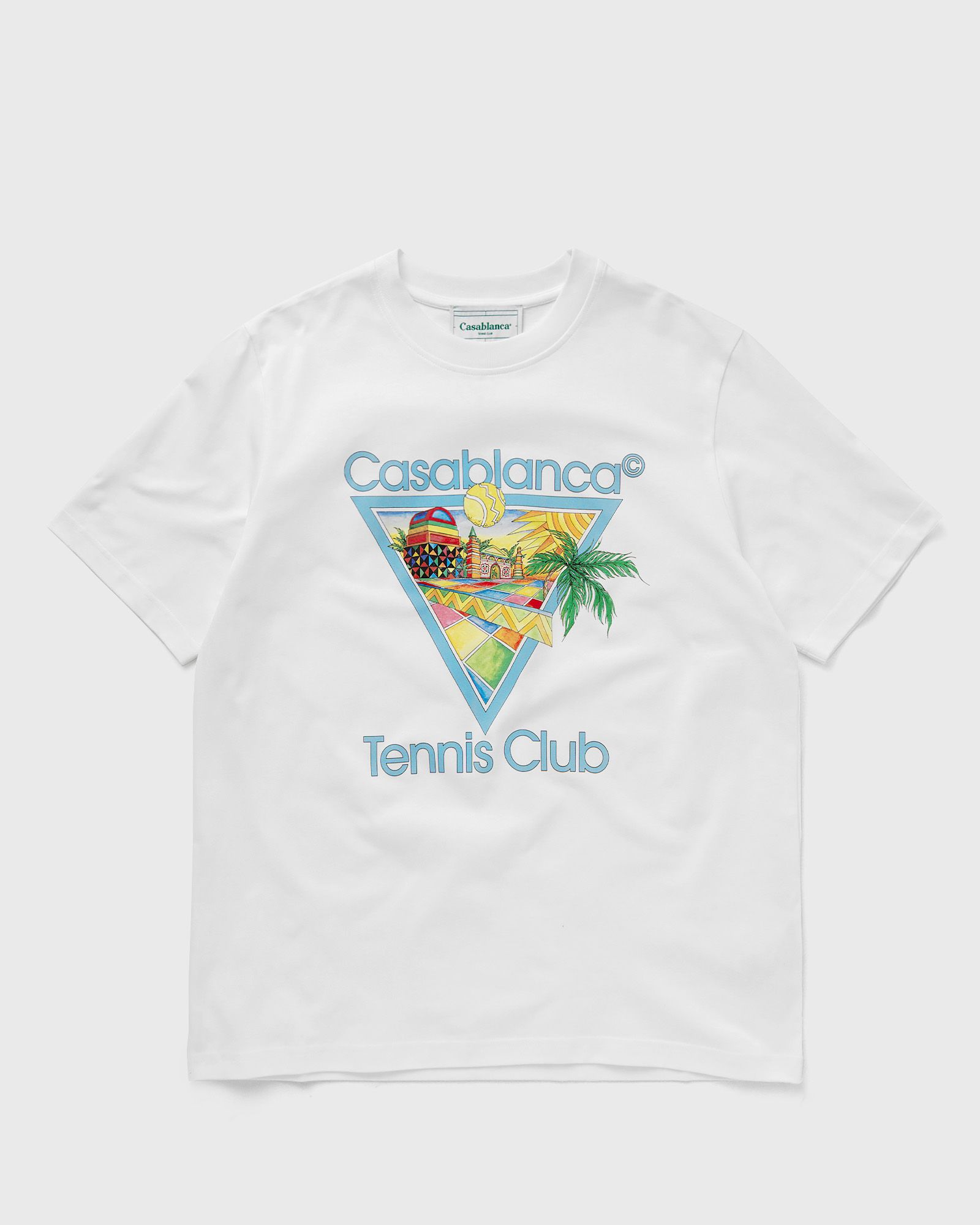 AFRO CUBISM TENNIS CLUB PRINTED T-SHIRT