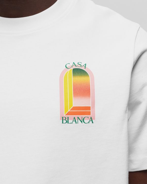 GRADIENT ARCH LOGO PRINTED T-SHIRT
