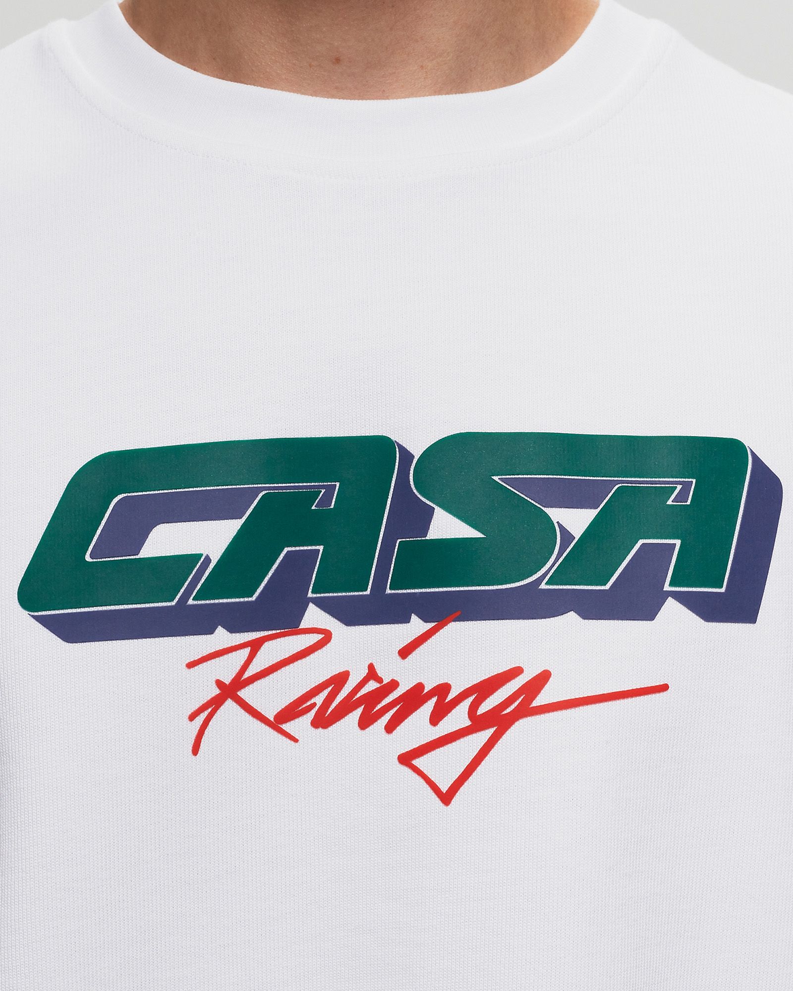 CASA RACING 3D PRINTED OVERSIZED T-SHIRT