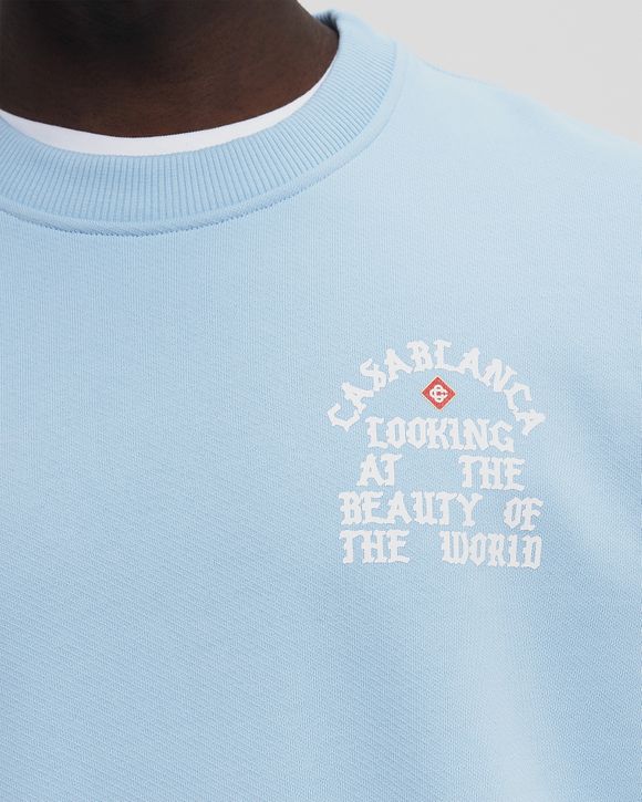Casablanca LOOKING AT THE BEAUTY OF THE WORLD SWEATSHIRT