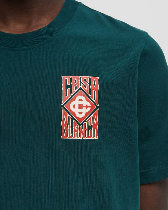 GOTHIC STACKED LOGO SCREEN PRINTED TEE