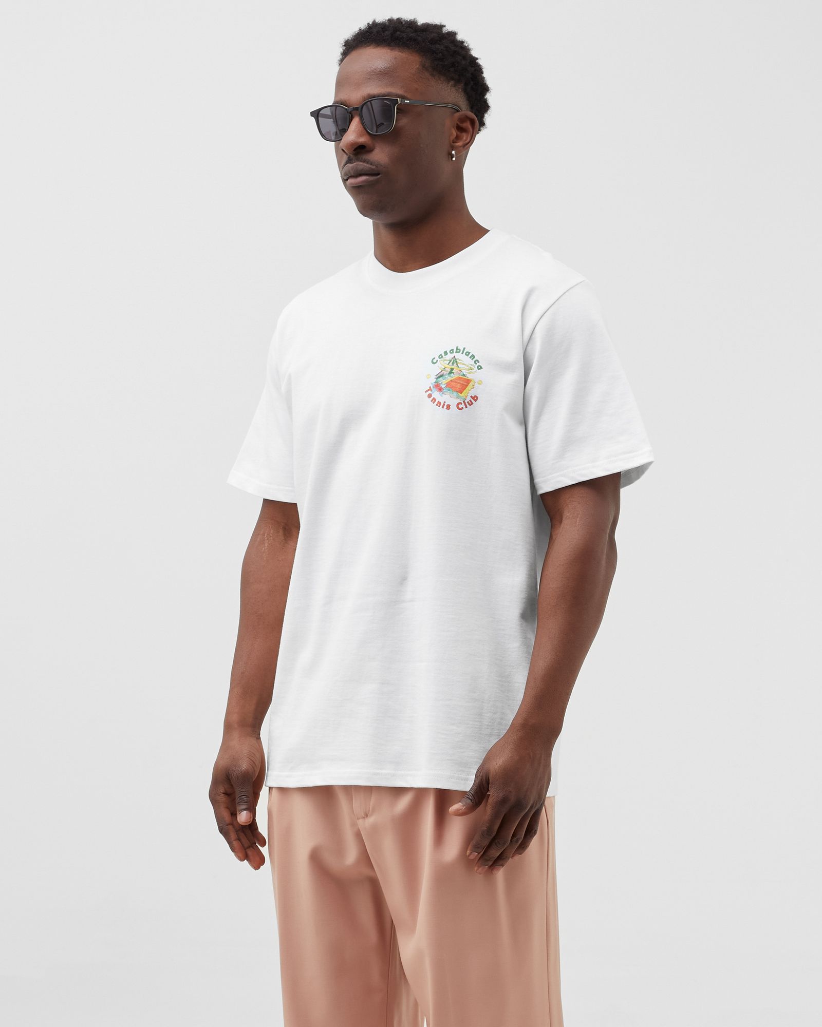 TENNIS CLUB ISLAND DOUBLE PRINT TEE