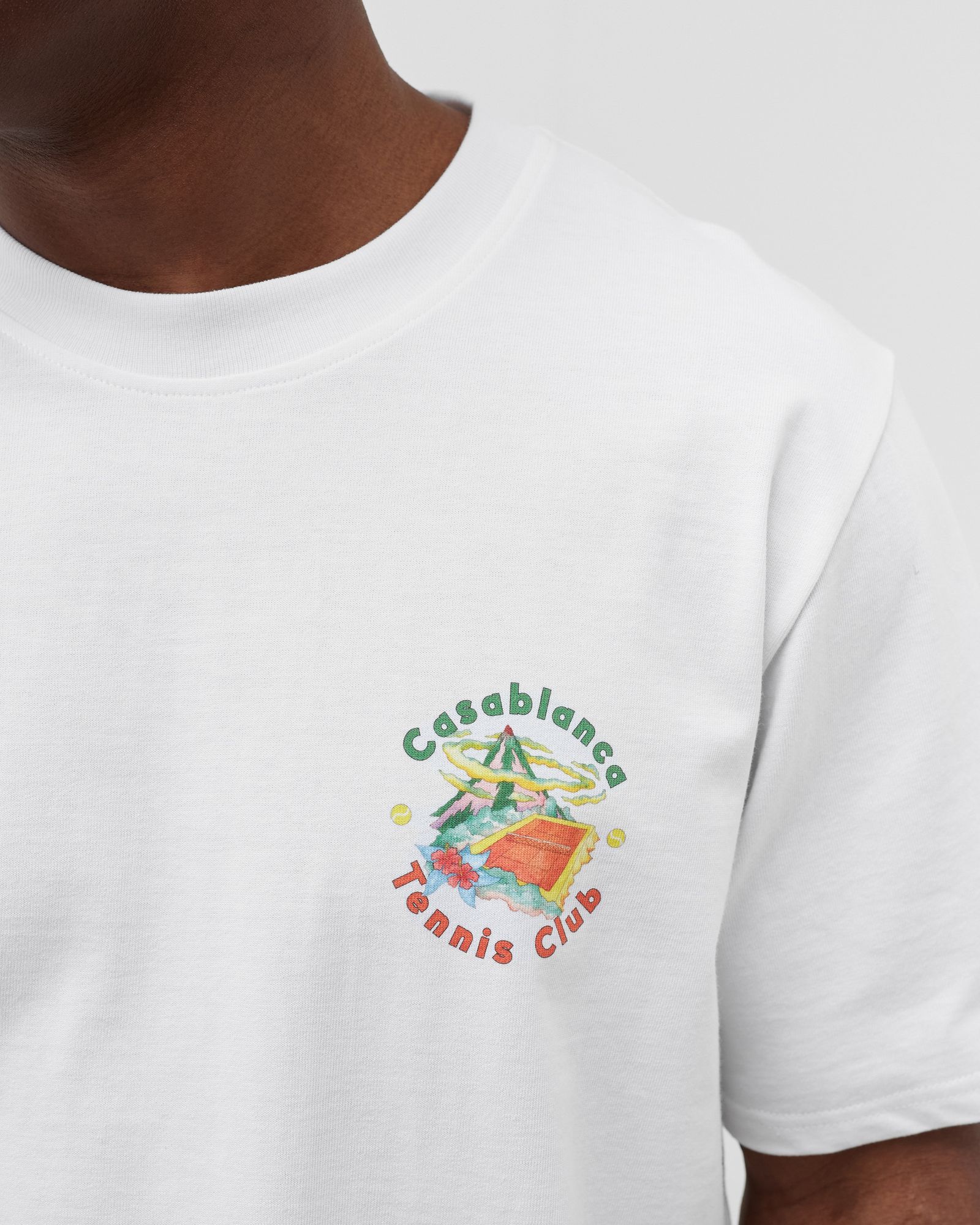TENNIS CLUB ISLAND DOUBLE PRINT TEE