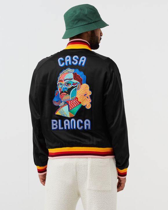 Casablanca SOUVENIR JACKET Black - BLACK MASAO SAN