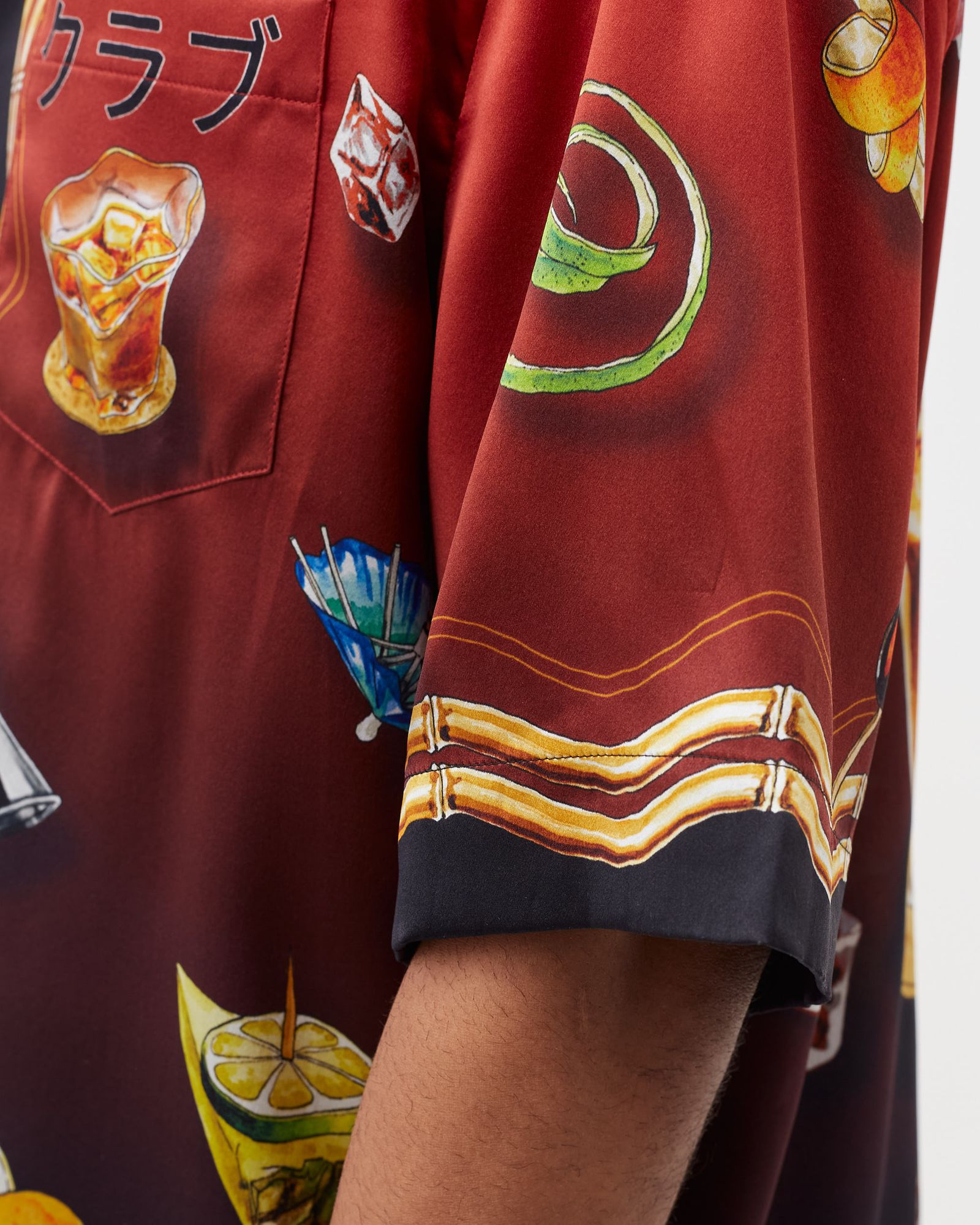 CUBAN COLLAR SHORT SLEEVE SHIRT