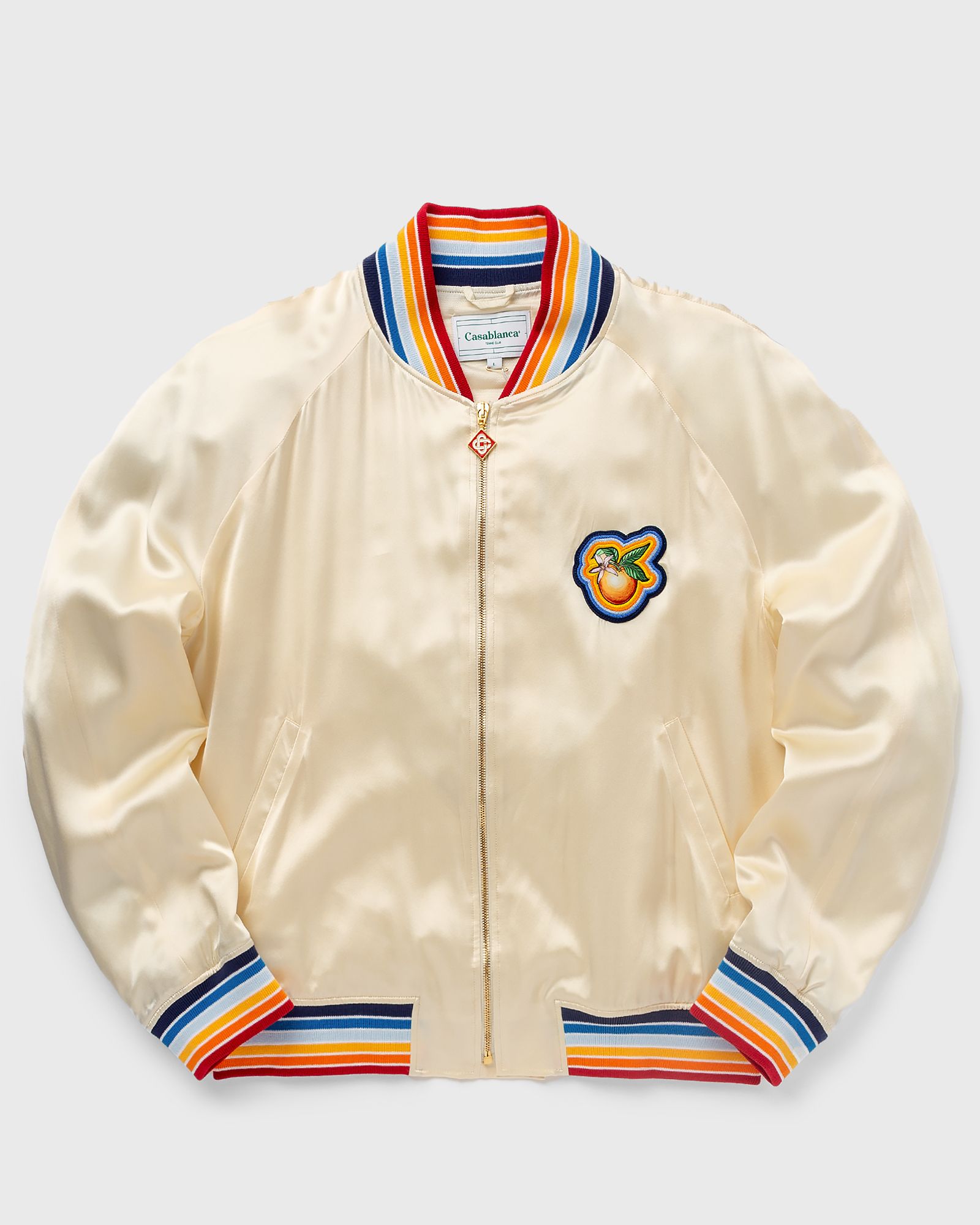 Radiating Orange Patch Souvenir Jacket