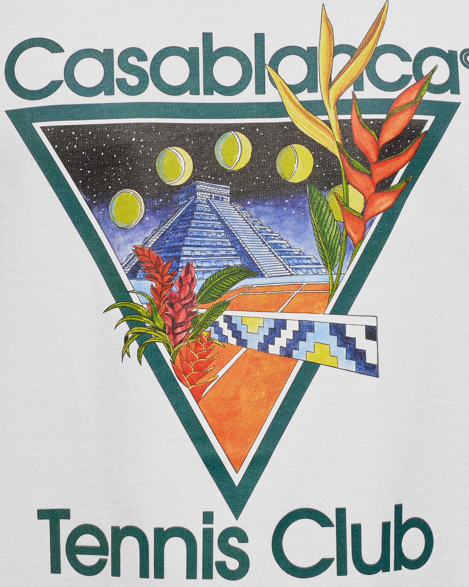 Tennis Club Icon Printed T-Shirt