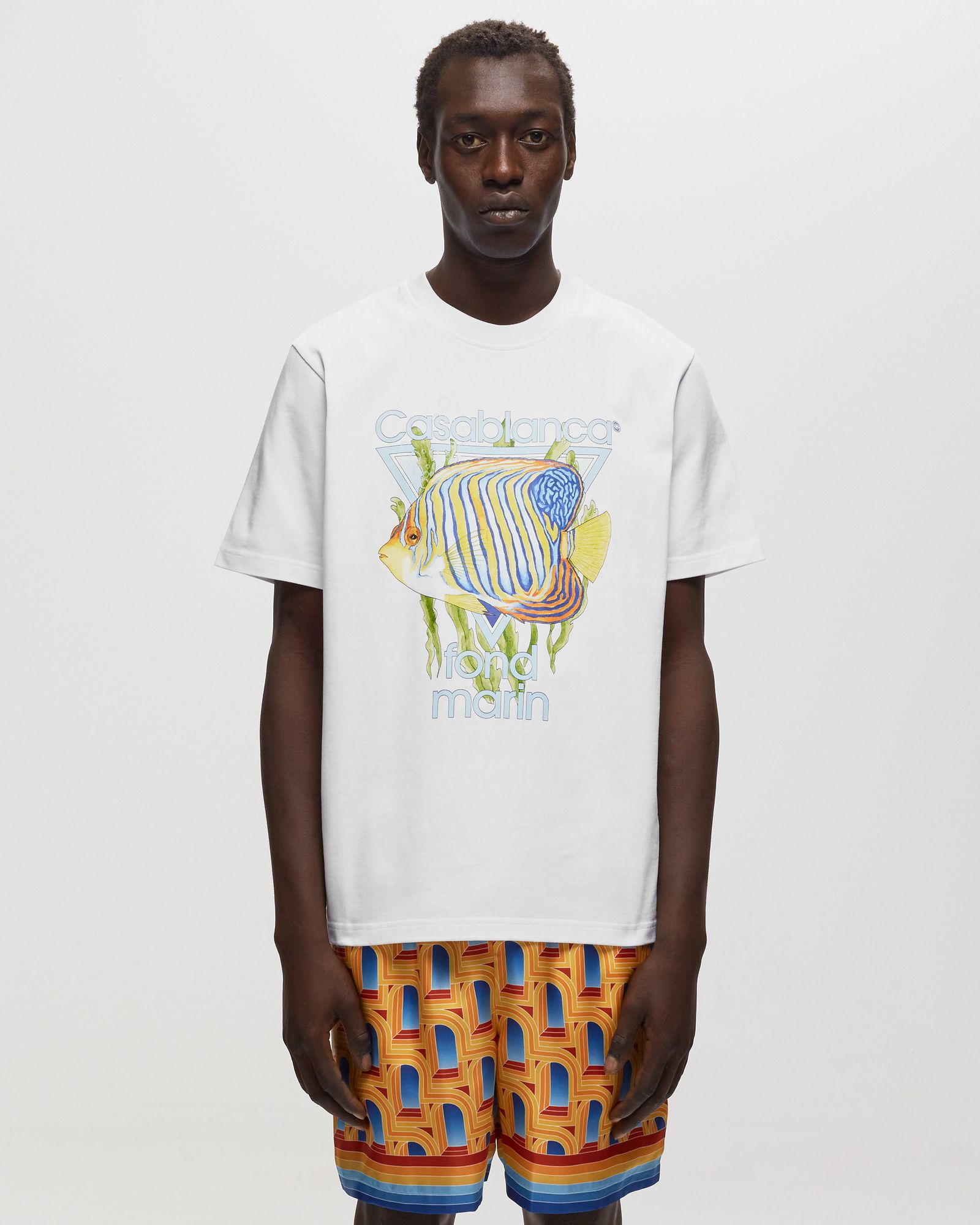 Fond Marin Printed T-Shirt