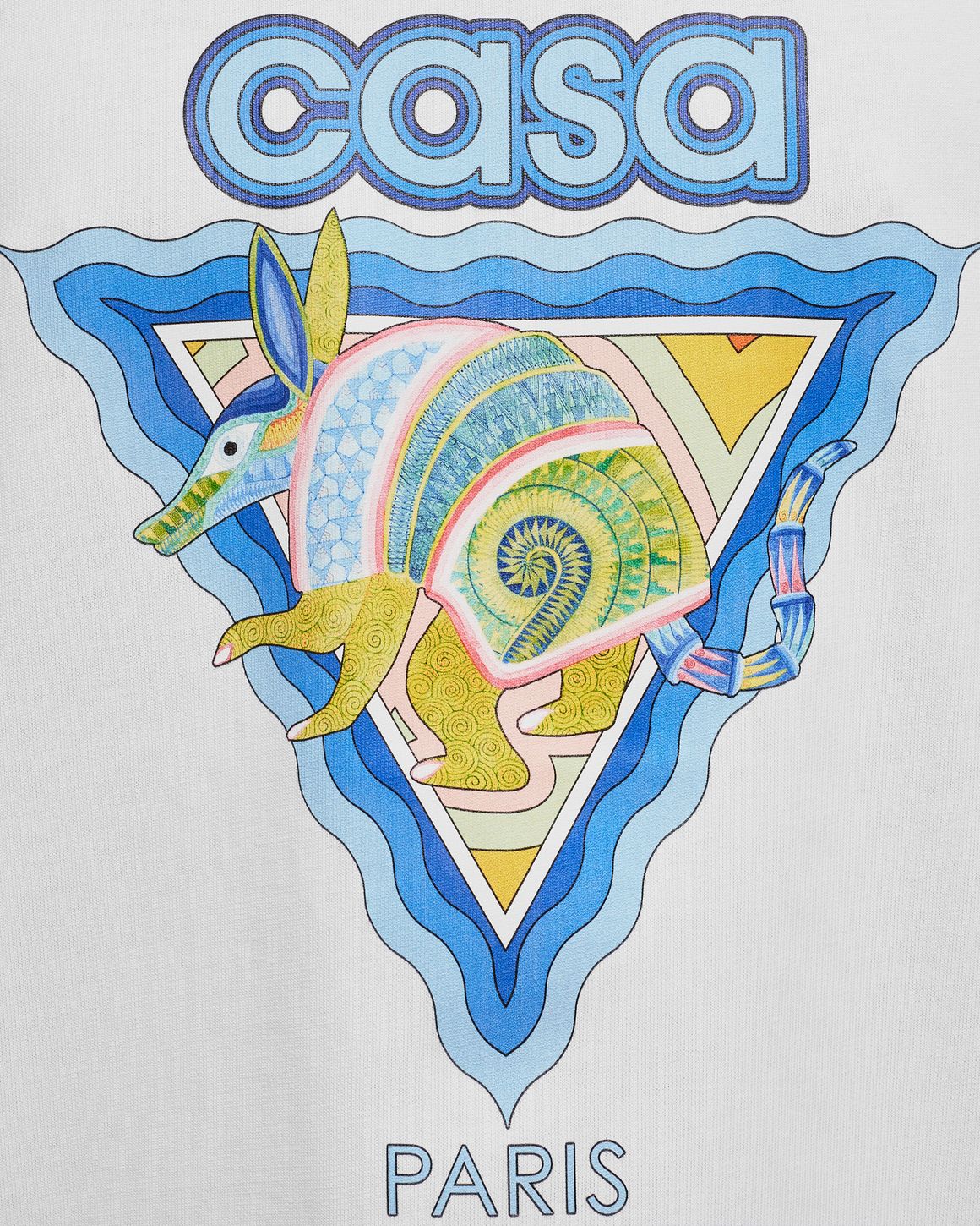 【関税込み】Casablanca ホワイト Alebrije Armadillo Tシャツ Casablanca Men's Alebrije Armadillo T-Shirt in White Casablanca